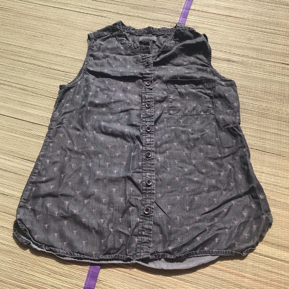 Alexander Jordan Button up Tank - Picture 2 of 3